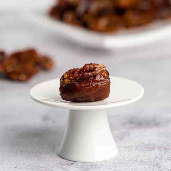Fardh Dates stuffed with Caramelised Pecan