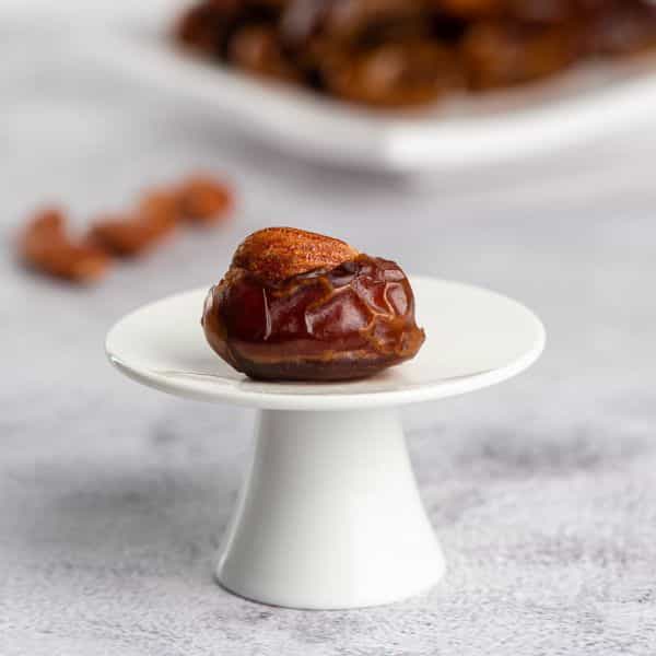 Kholas Dates Stuffed with Lemon Salted Almonds