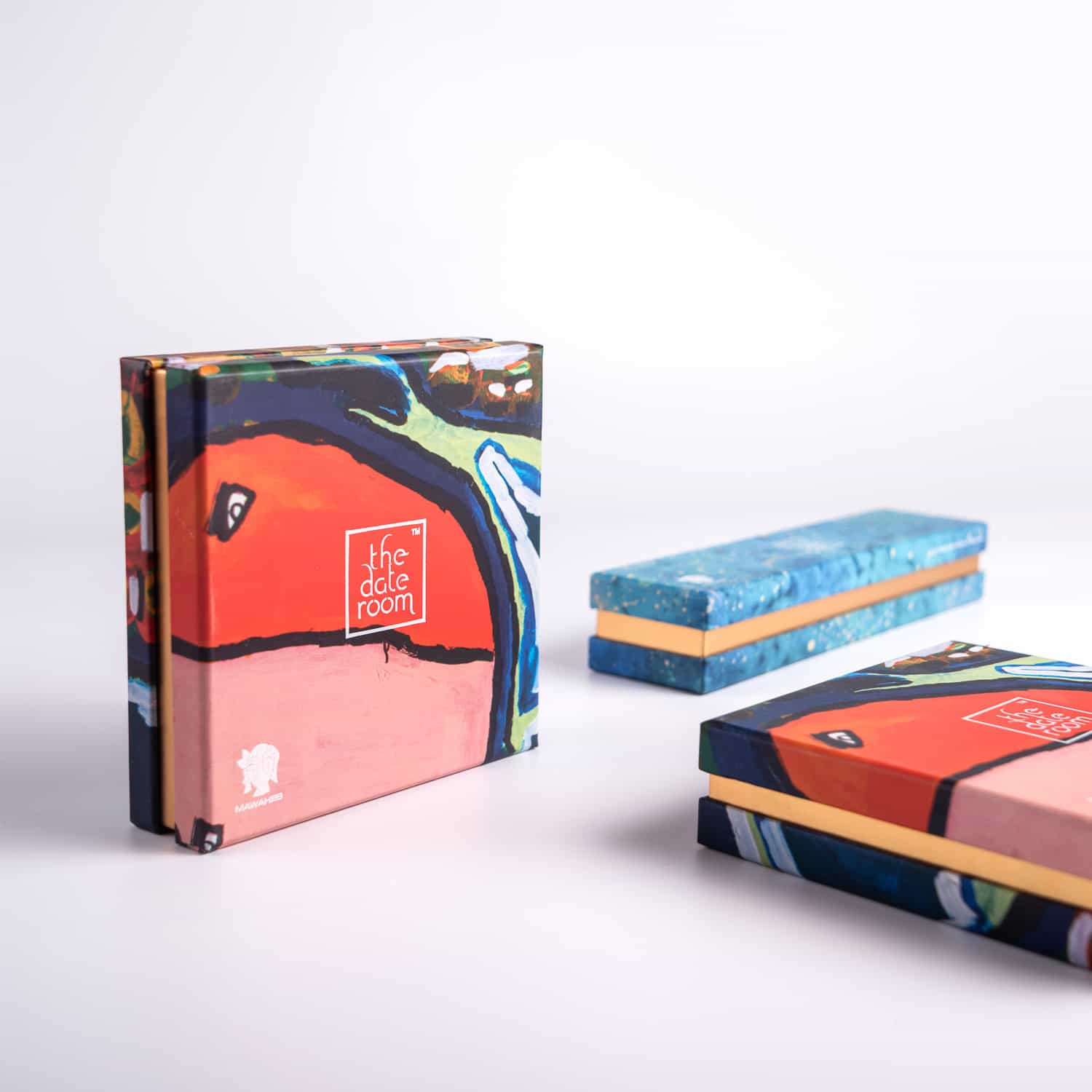 Marwan - Mixed Stuffed Dates - Square Medium