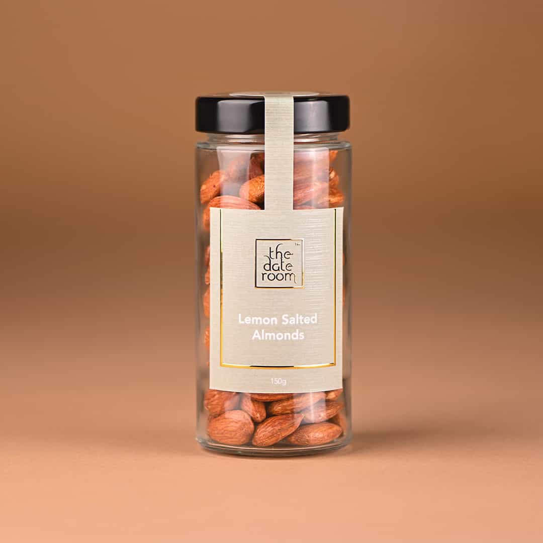 Lemon Salted Almonds Jar