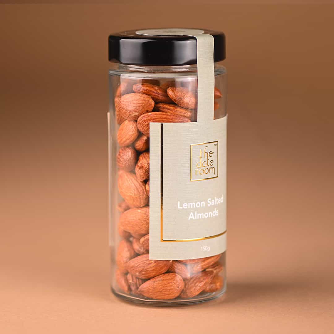 Lemon Salted Almonds Jar - alternate view