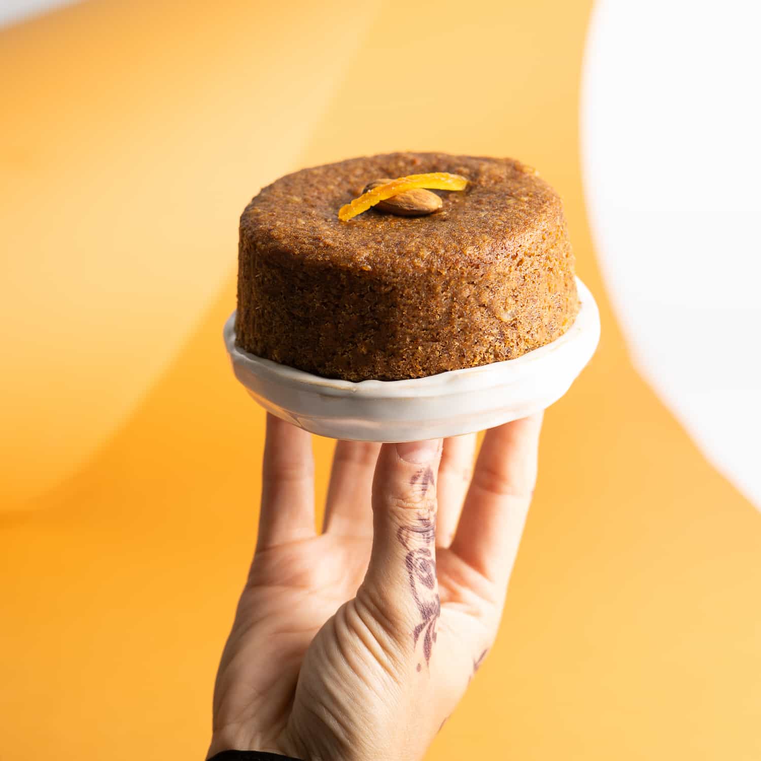 The Date Room Cake - Almond & Orange - alternate view