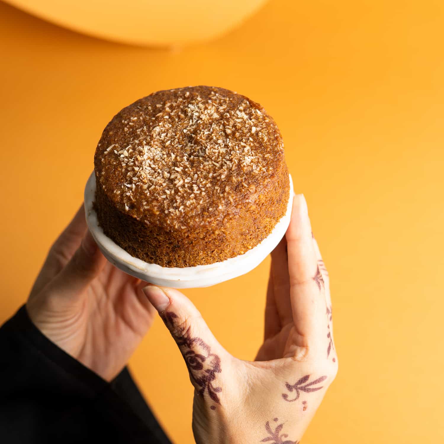 The Date Room Cake - Coconut - alternate view