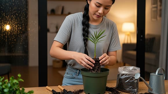 Repotting Your Date Palm Seedling: A Complete Guide