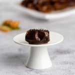 Emirati Coffee Chocolate Dipped Fardh Dates with Cardamom