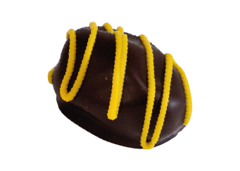 Camel Milk and Saffron Chocolate Dipped Kholas Date