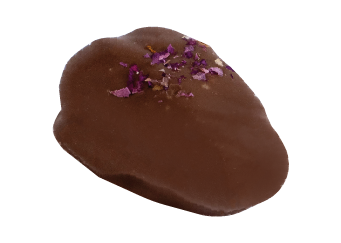 Gahwa and Rose-Petals Chocolate Dipped Kholas Date