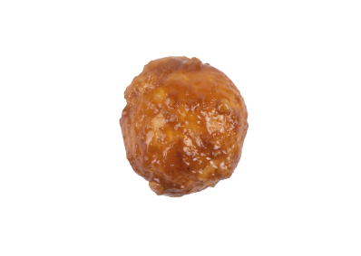 Caramelised macadamia