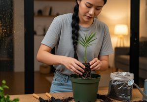 The Date Room - Posts Repotting Your Date Palm Seedling: A Complete Guide